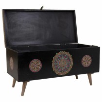 Chest Alexandra House Living Black Multicolour Mango wood MDF Wood 40 x 45 x 89 cm