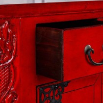 Buffet Alexandra House Living Rouge Bois 50 x 88 x 101 cm Oriental