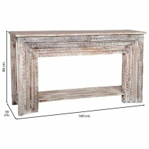 Hall Alexandra House Living White Grey Mango wood 39 x 86 x 160 cm Aged finish Engraving