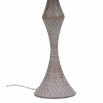 Lampe de bureau Alexandra House Living Blanc Gris Métal Tissu 220-240 V 23 x 46 x 23 cm