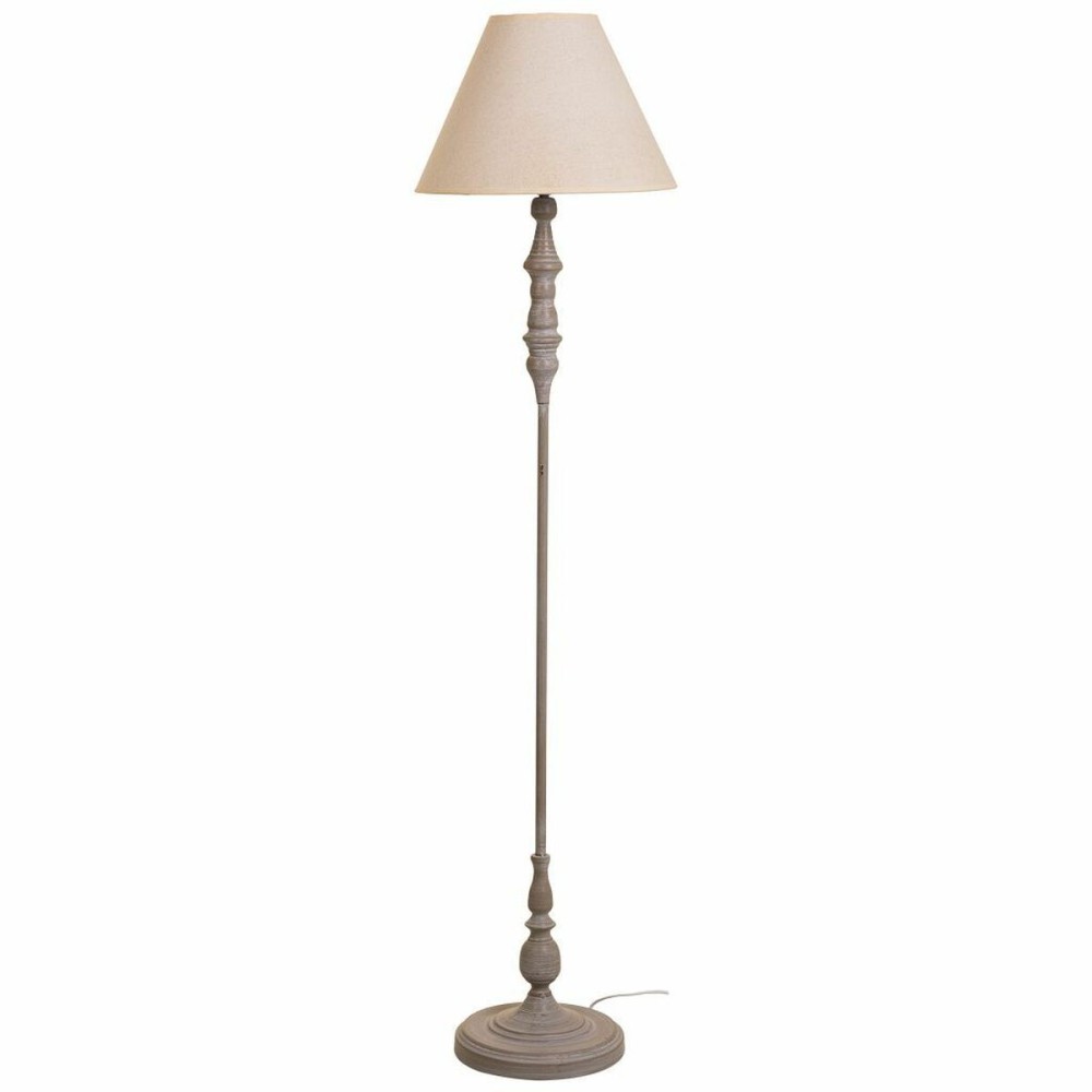 Stehlampe Alexandra House Living Weiß Grau 220-240 V 38 x 154 x 38 cm