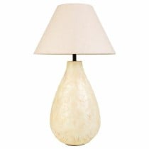 Lampe de bureau Alexandra House Living Crème Fer 33 x 60 x 33 cm