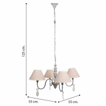 Suspension Alexandra House Living Blanc Gris