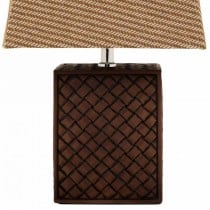 Desk lamp Alexandra House Living Brown Polyresin 220-240 V 13 x 24 x 13 cm