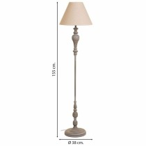 Lampadaire Alexandra House Living Blanc Gris 220-240 V 38 x 155 x 38 cm