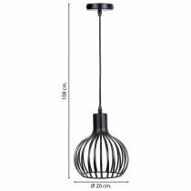 Deckenlampe Alexandra House Living Schwarz