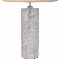 Lampe de bureau Alexandra House Living Argent Polyrésine 220-240 V 14 x 51 x 14 cm