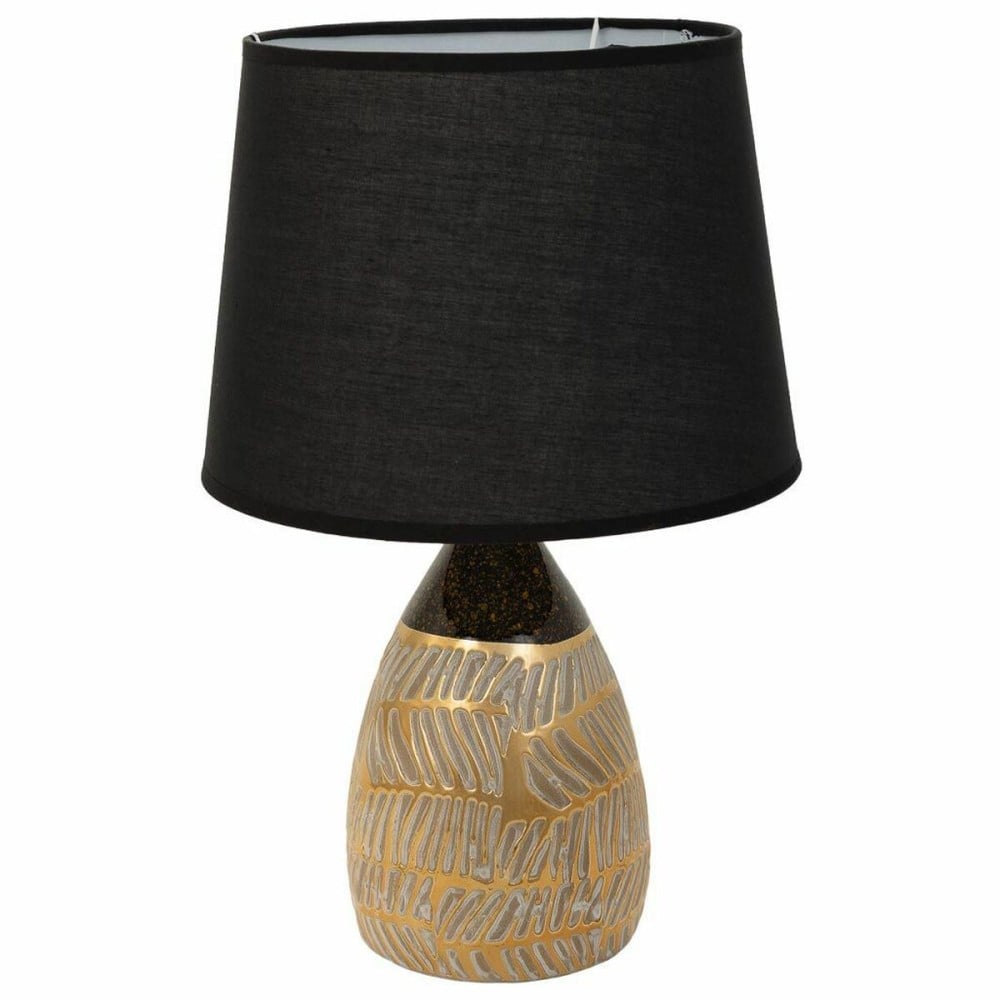 Tischlampe Alexandra House Living Gold aus Keramik 13 x 26 x 13 cm