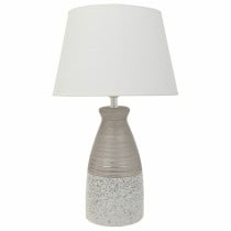 Desk lamp Alexandra House Living Silver Ceramic 14 x 36 x 14 cm