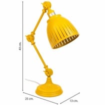 Flexo/Desk lamp Alexandra House Living Yellow Metal 13 x 43 x 25 cm