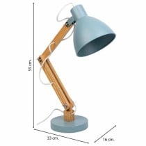 Flexo/Lampe de bureau Alexandra House Living Bleu Métal 16 x 55 x 33 cm