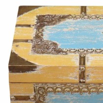 Chest Alexandra House Living Yellow Blue Mango wood 28 x 27 x 50 cm Traditional style