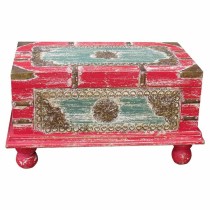 Chest Alexandra House Living Red Mango wood 28 x 27 x 50 cm Traditional style