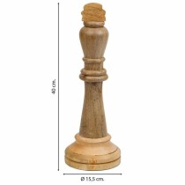 Figurine Décorative Alexandra House Living Marron Bois de manguier Jeu d'Échecs 15 x 40 x 15 cm