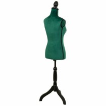 Mannequin Alexandra House Living Vert Velours Bois Polyéthylène Pin Bois MDF 37 x 168 x 24 cm