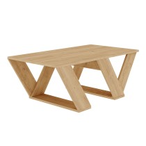 Tischdekoration Alexandra House Living Diagonal Eg Holz MDP 110 x 40 x 60 cm