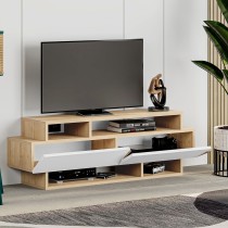 TV furniture Alexandra House Living White Brown 125 x 42 x 32 cm