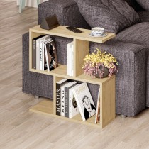 Shelves Alexandra House Living Oak Wood MDP 60 x 60 x 19 cm