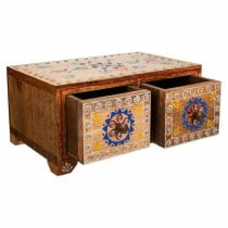 Jewelry box Alexandra House Living Multicolour Natural Mango wood MDF Wood 14 x 10 x 23 cm 2 drawers