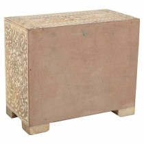 Boîte à bijoux Alexandra House Living Multicouleur Naturel Bois de manguier Bois MDF 10 x 15 x 18 cm 2 tiroirs