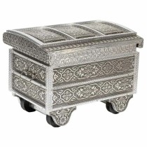 Jewelry box Alexandra House Living Silver Aluminium MDF Wood 20 x 25 x 30 cm