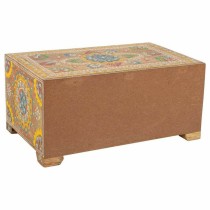 Jewelry box Alexandra House Living Multicolour Natural Mango wood MDF Wood 14 x 10 x 23 cm 2 drawers