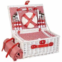 Picnic Basket Alexandra House Living White wicker