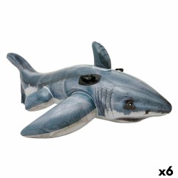 Inflatable pool figure Intex Shark 173 x 5,6 x 10,7 cm (6 Units)