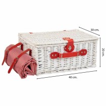 Picnic Basket Alexandra House Living White wicker