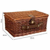 Picnic Basket Alexandra House Living Brown wicker