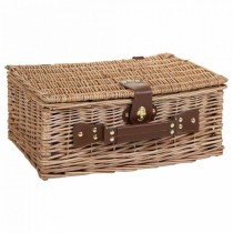 Picnic Basket Alexandra House Living Grey Natural wicker