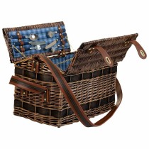 Picnic Basket Alexandra House Living Chocolate wicker