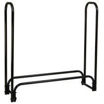 Support pour bois de chauffage Alexandra House Living Noir Fer 34 x 124 x 124 cm