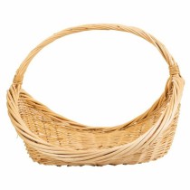 Log basket Alexandra House Living wicker Willow wood 46 x 42 x 65 cm