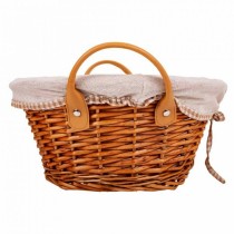 Lot de paniers Alexandra House Living Naturel osier Bois de saule 38 x 29 x 14 cm 34 x 16 x 44 cm 31,5 x 23,5 x 12 cm 3 Pièces