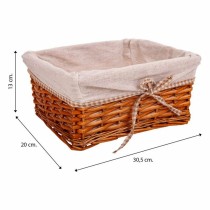 Set of Baskets Alexandra House Living Natural wicker Willow wood 3 Pieces