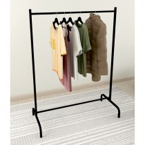 Garderobe Alexandra House Living Schwarz Metall 104 x 135 x 49 cm