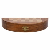 Jeu d'Échecs Alexandra House Living Marron Bois d'acacia 23 x 1 x 23 cm Magnétique