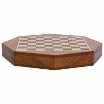 Chess Alexandra House Living Brown Acacia 22 x 5 x 22 cm Magnetic