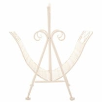 Magazine rack Alexandra House Living White Ironwork 36 x 33 x 38 cm