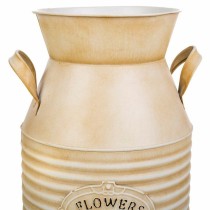 Cruche décorative Alexandra House Living Blanc Beige Pot à lait 22 x 39 x 25 cm