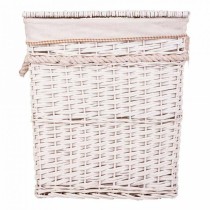 Lot de paniers Alexandra House Living Blanc osier Bois de saule 41 x 63 x 55 cm 30 x 22 x 24 cm 3 Pièces