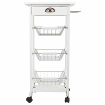 Kitchen Trolley Alexandra House Living White 37 x 82 x 40 cm