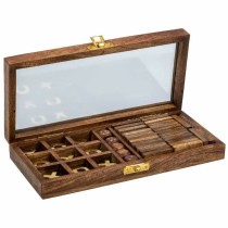 Set de jeux traditionnels Alexandra House Living Marron 13 x 4 x 28 cm 3-en-1