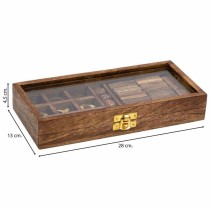 Set de jeux traditionnels Alexandra House Living Marron 13 x 4 x 28 cm 3-en-1