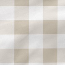 Fitted bottom sheet HappyFriday Basic Kids Beige 90 x 200 x 32 cm Gingham