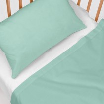 Bedding set HappyFriday BASIC KIDS Mint Baby Crib 2 Pieces