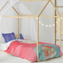 Parure de couette HappyFriday Happynois Moon Dream Multicouleur Lit 1 persone 2 Pièces