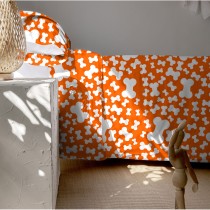 Parure de couette HappyFriday Mr Fox Dogs Multicouleur Lit 1 persone 2 Pièces