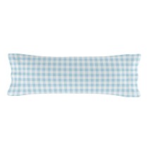 Duvet cover set HappyFriday Basic Kids Blue Single Gingham 2 Pieces